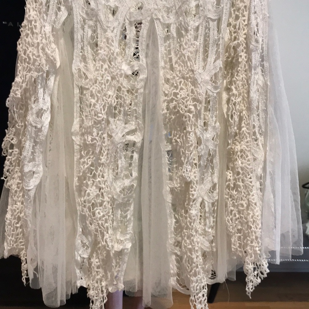 Free People lace maxi skirt - Picture 5 of 7